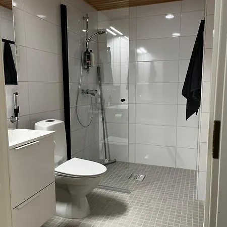 Viihtyisae Kaupunkiyksioe Saunalla Björneborg Exteriör bild